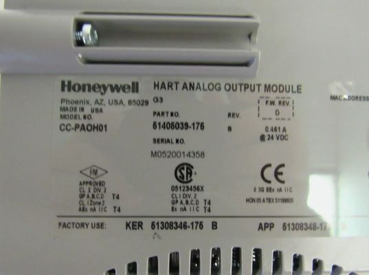 CC-PAOH01 51405039-176 Honeywell Hart Analog Output Module