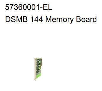 DSMB 144 57360001-EL ABB  Memory Board Net Height of 18 mm