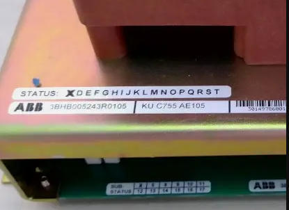 ABB KUC755AE105 3BHB005243R0105 Gate Unit Power Supply Module 220V 50 kHz Output Frequency Compact and Lightweight for Industrial Applications