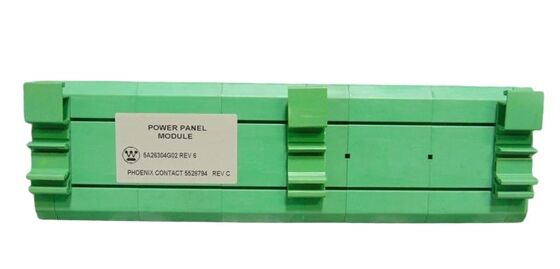 Westinghouse Ovation 5A26304G02 Power Panel Module with 24 VDC Input Overcurrent Protection and Hot-Swappable Design
